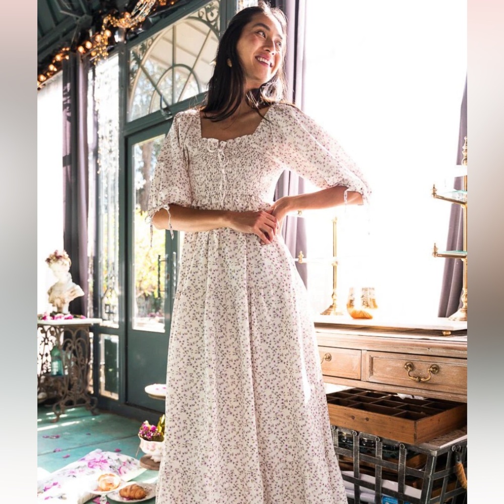 Nora floral dress